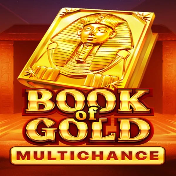 Official Slots logo: Book of Gold Multichance by Playson at Beef Casino