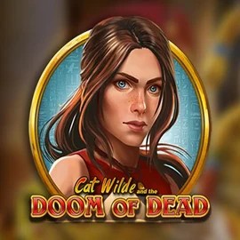 Cat Wilde and the Doom of Dead slot logo by Play'n GO at Beef Casino