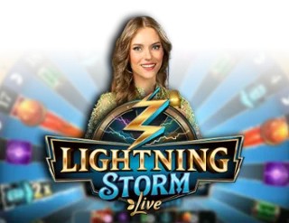 Lightning Storm logo – Live Casino by Evolution at Beef Casino
