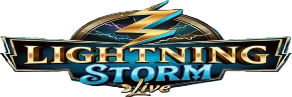 Lightning Storm slot visual from Evolution available on beefcasinoo.com
