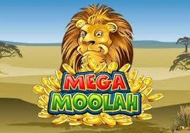 Slots logo of Mega Moolah slot from Games Global at Beef Casino