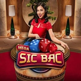 Mega Sic Bac slot visual from Pragmatic Play available on beefcasinoo.com