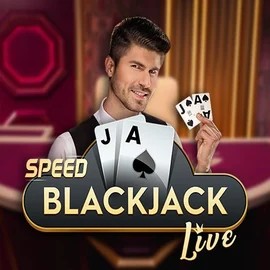 Official Live Casino logo: Speed Blackjack by Pragmatic Play at Beef Casino