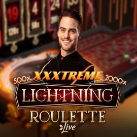 XXXtreme Lightning Roulette logo – Live Casino by Evolution at Beef Casino